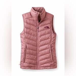 The North Face Light Pink Quilted Vest